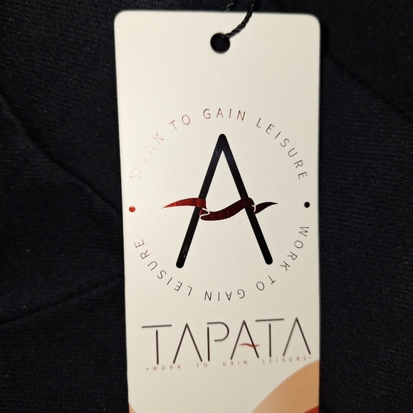 A Tapata XL ladies stretchy boot cut pants with NWT 16.5" waist and 31" inseam. - Picture 6 of 8